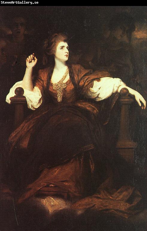 Sir Joshua Reynolds Portrait of Mrs Siddons as the Tragic Muse